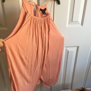 White House Black Market Cream Orange